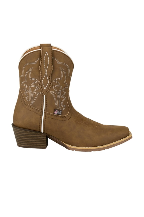 Boots Womens Dee Embroidered Square Toe Cowboy Ankle Boots