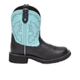thumbnail image 1 of Justin Boots Womens Gemma Embroidered Round Toe Cowboy  Ankle Boots, 1 of 5