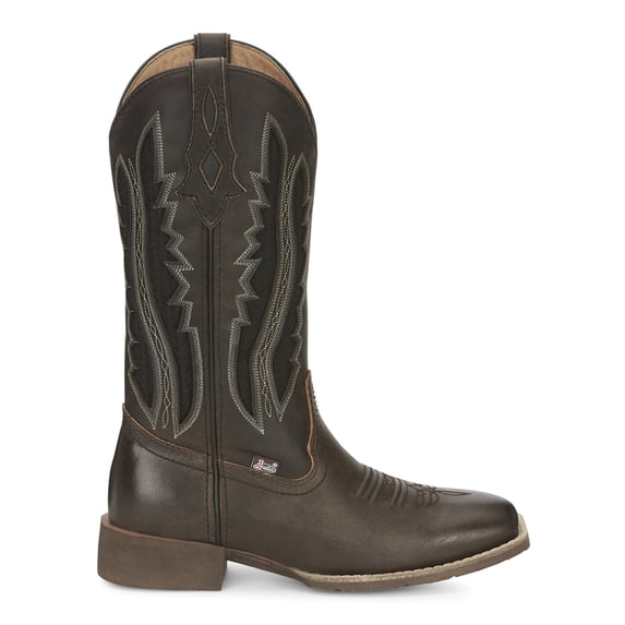 Justin Women's Jaycie Western Boot Square Toe Brown 9 M US