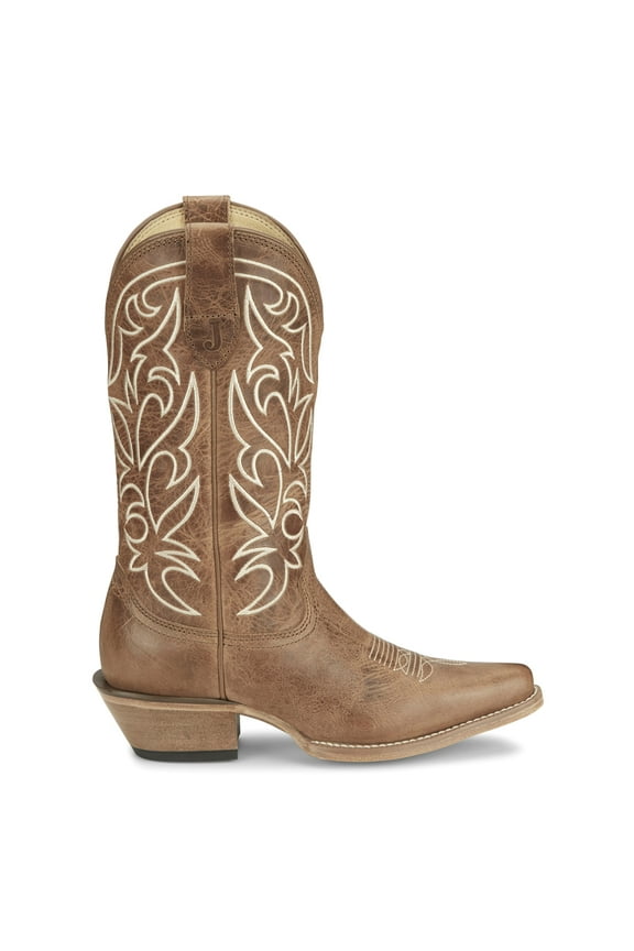 Boots Womens Josephine Embroidered Snip Toe Cowboy Mid Calf Dress B