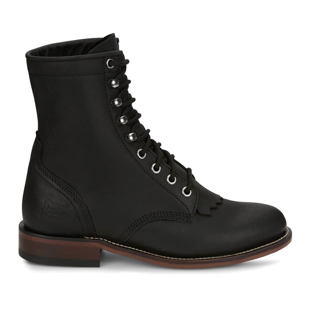Justin Boots Womens Mckean Round Toe Roper Ankle Boots