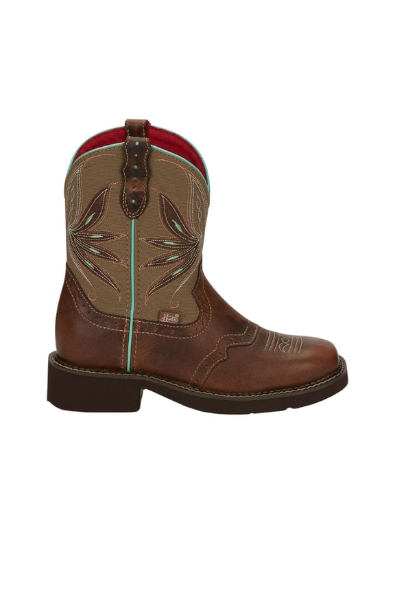 Women's Nettie Western Boot Square Toe - GY9536 7 M US