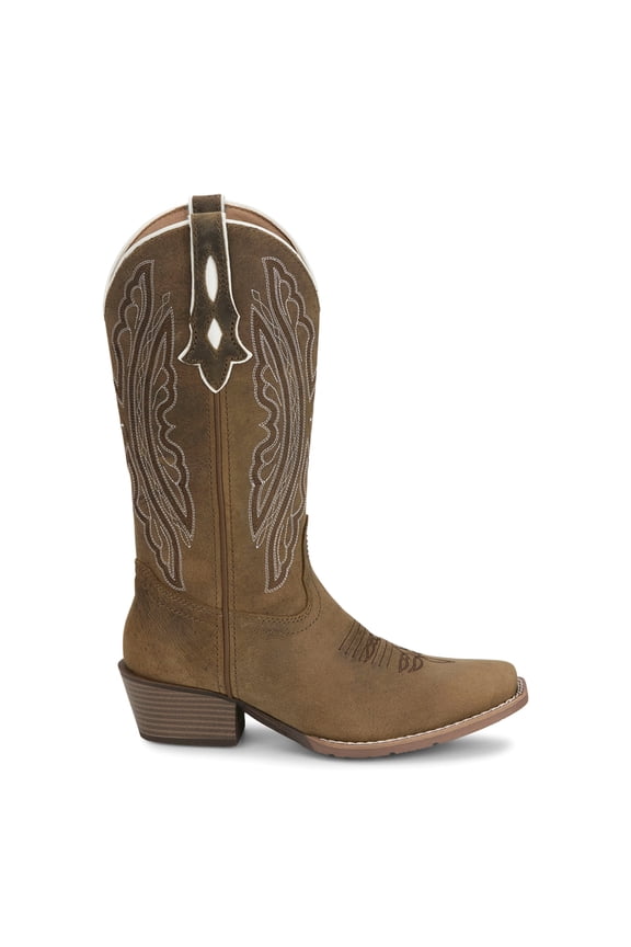 Boots Womens Rae Midnight Embroidered Square Toe Cowboy  Mid Calf Bo
