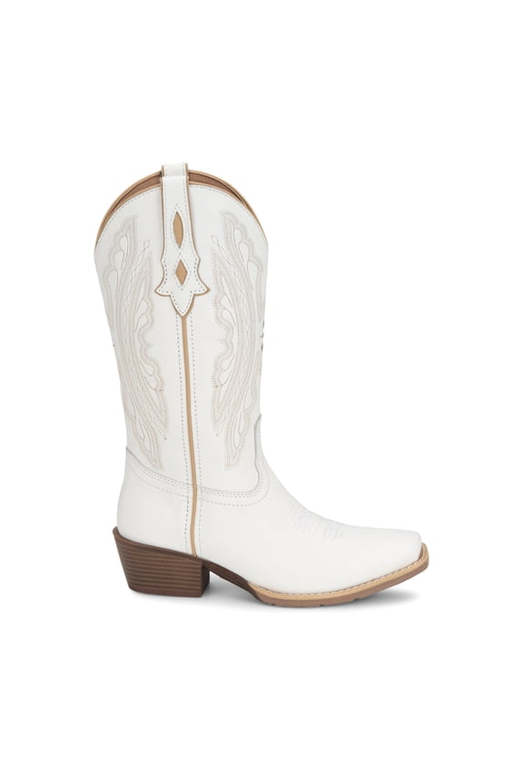 Boots Womens Rae Midnight Embroidered Square Toe Cowboy  Mid Calf Bo