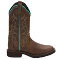 thumbnail image 1 of Justin Boots Womens Raya Embroidered Square Toe Cowboy  Mid Calf Boots, 1 of 5