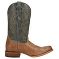 thumbnail image 1 of Justin Boots  Womens Sandy Embroidered Square Toe Cowboy  Casual Boots   Mid Calf Low Heel 1-2", 1 of 5