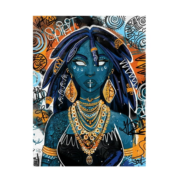 Trademark Fine Art Justin Copeland Ogechi Canvas Wall Art - 24x32