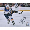 thumbnail image 1 of Justin Faulk St. Louis Blues Autographed 8" x 10" White Jersey Shooting Photograph - Fanatics Authentic Certified, 1 of 1