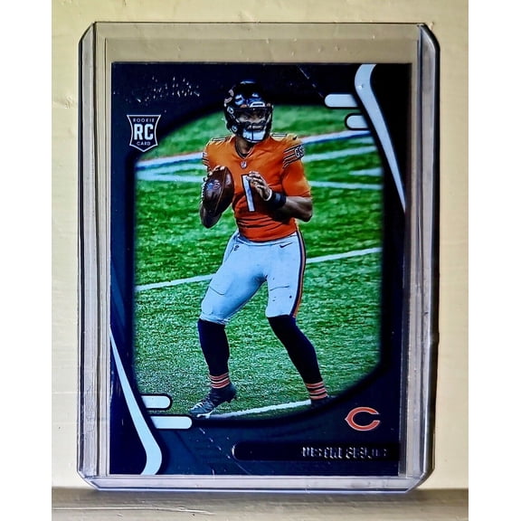 Justin Fields 2021 Panini NFL Absolute Football #108 Rookie Card Chicago Bears