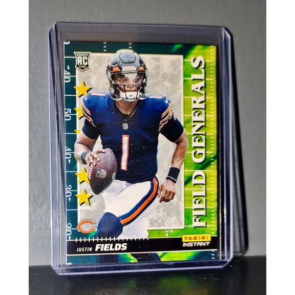 Justin Fields 2021 Panini NFL Instant Field Generals #6 Rookie Card 1 of 2088
