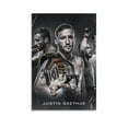 thumbnail image 1 of Justin Gaethje Canvas Poster Canvas Wall Art Poster Decorative Bedroom Modern Home Print Picture Artworks Posters 16x24inch(40x60cm), 1 of 6