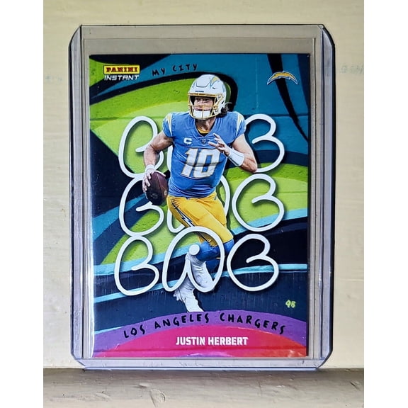 Justin Herbert 2022 Panini NFL MyCity #18 Football Card 1/1860