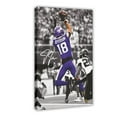 thumbnail image 1 of Justin Jefferson Canvas Poster Bedroom Decor Landscape Office Room Decor Gift, 1 of 8