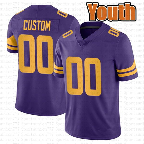 Justin Jefferson TJ Hockenson Custom Football Jersey Kirk Cousins ...