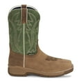 thumbnail image 1 of Justin Men's 11" Nitread Waterproof Work Boot  Nano Composite Toe Brown 7 EE  US, 1 of 7