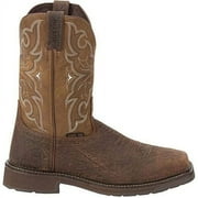 Justin Mens Amarillo Cactus Western Work Boot Steel Toe ONE SIZE