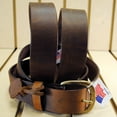 thumbnail image 1 of Justin Men's Basic Leather Work Belt Bark 32, 1 of 7
