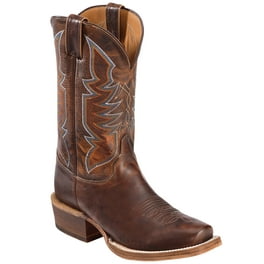 Justin Boots Mens Canter Square Toe Cowboy Casual Mid Calf Boots Walmart