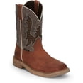 thumbnail image 1 of Justin Men's Stampede Bolt Pull On Western Work Boot Nano Composite Toe - SE4111 10 D(M) US, 1 of 8