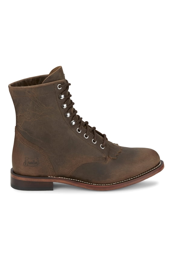 Boots Mens Drennan Round Toe Roper Ankle Boots