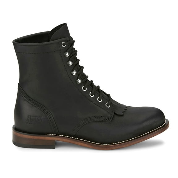 Justin Boots Mens Drennan Round Toe Lace Up Ankle Boots