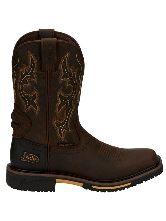 Men's Joist Waterproof Western Work Boot Soft Toe - SE4624 10.5 D(M) US