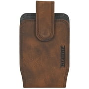 Justin Men's Leather Phone Holster Brown One Size