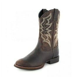 Justin Men s Stampede Boot Square Toe Walmart
