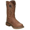 thumbnail image 1 of Justin Men's Rush Western Work Boot Composite Toe ONE SIZE BROWN, 1 of 5