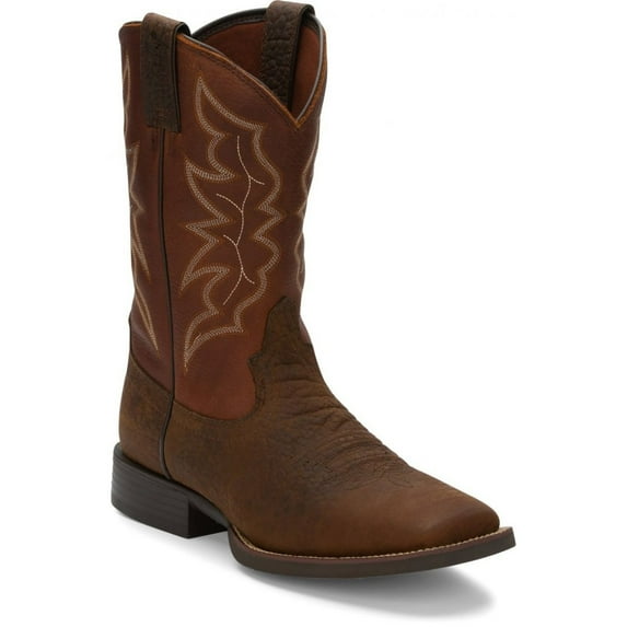 Justin Men's Stampede Boot Square Toe