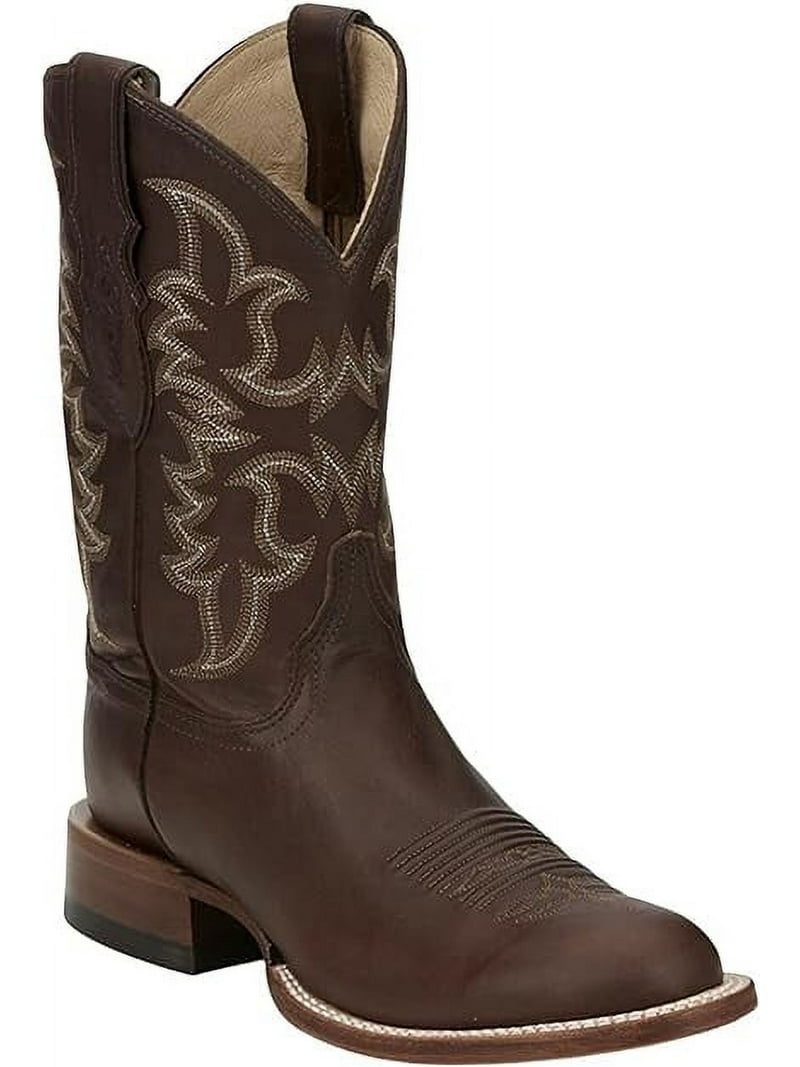 Justin Men's Western Boot Round Toe AQ7071 1/2 EE US