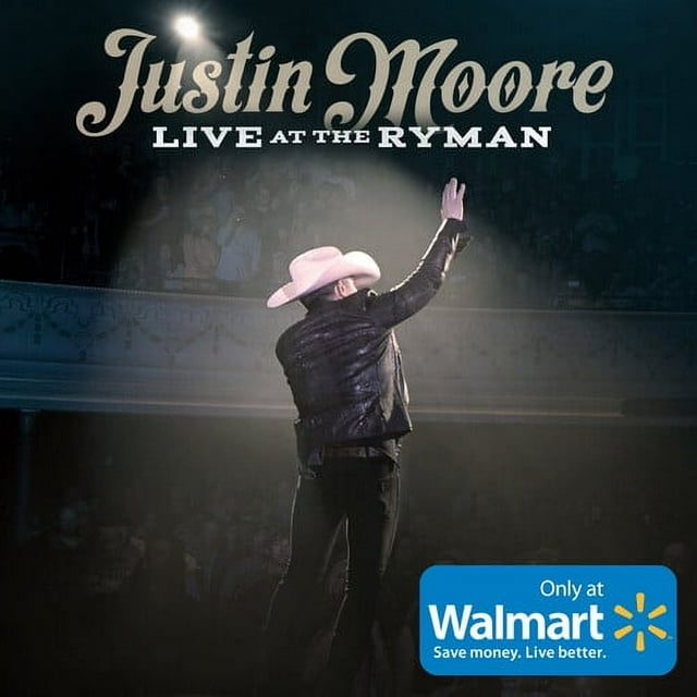 Justin Moore - Live At The Ryman (Walmart Exclusive) - CD