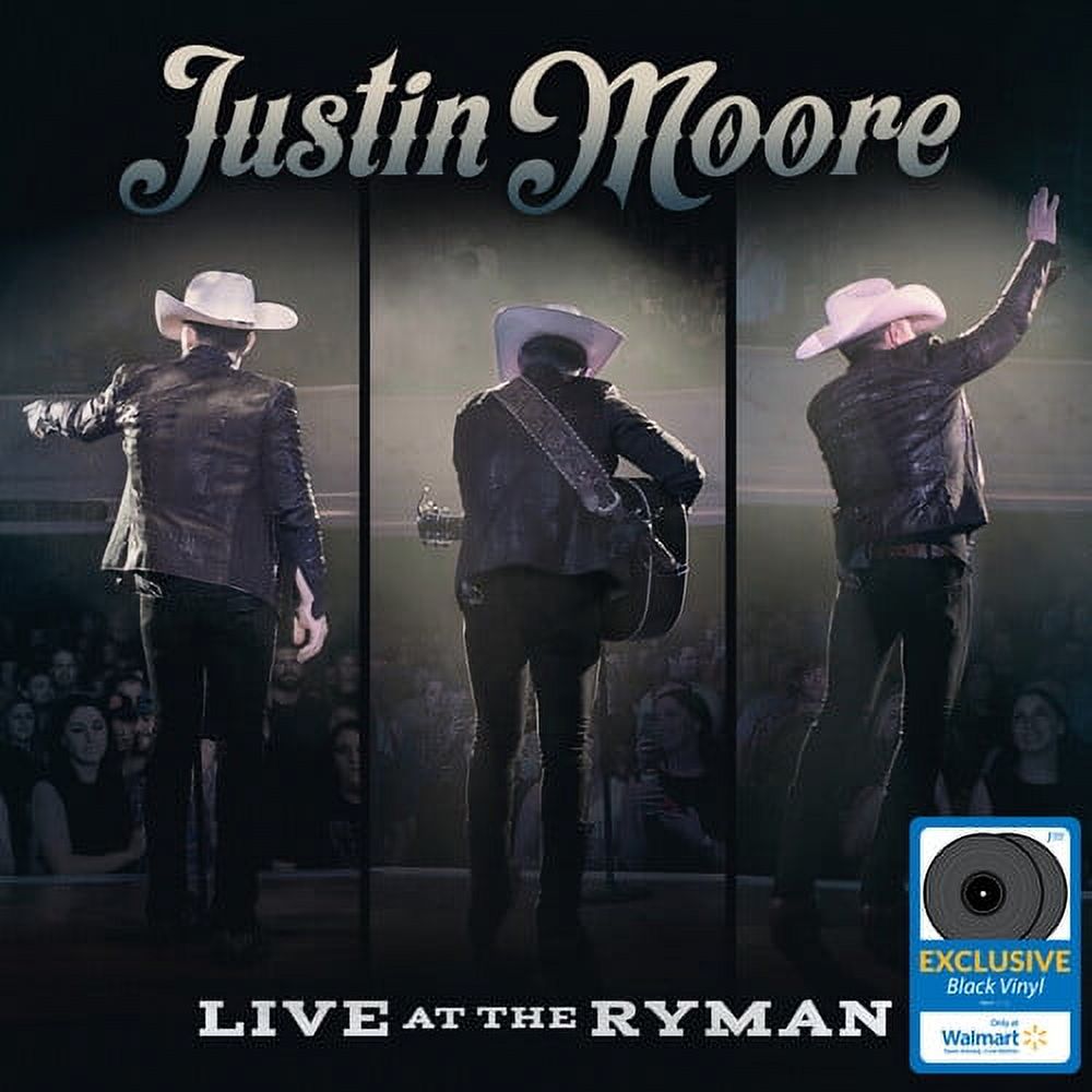 Justin Moore - Live At The Ryman (Walmart Exclusive) - Vinyl - image 1 of 1