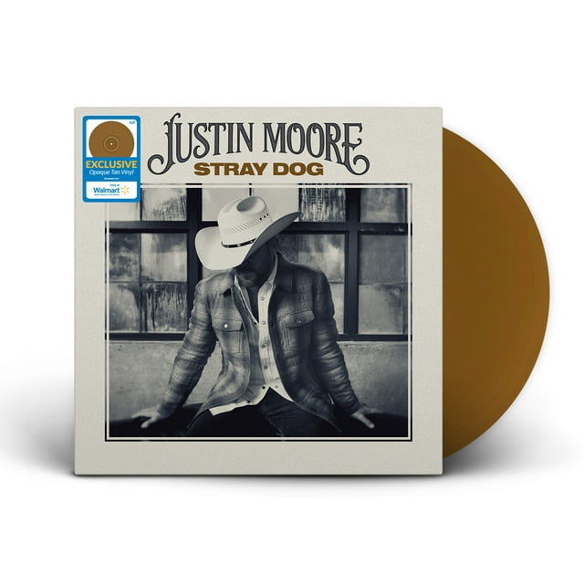 Justin Moore Stray Dog (Walmart Exclusive Opaque Tan LP) Country