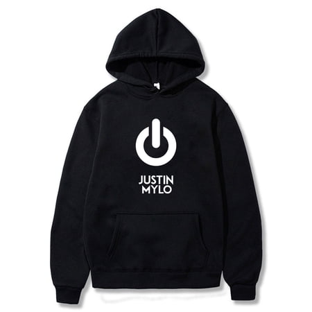 Justin Mylo Merch Hoodie Long Sleeve Streetwear Women Men Hooded Sweatshirts