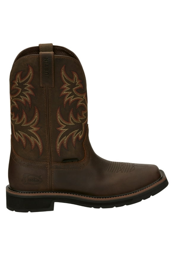 Original Work Boots Men's Stampede Steel Toe Square Toe Work Boot ONE SIZE RUGGED TAN