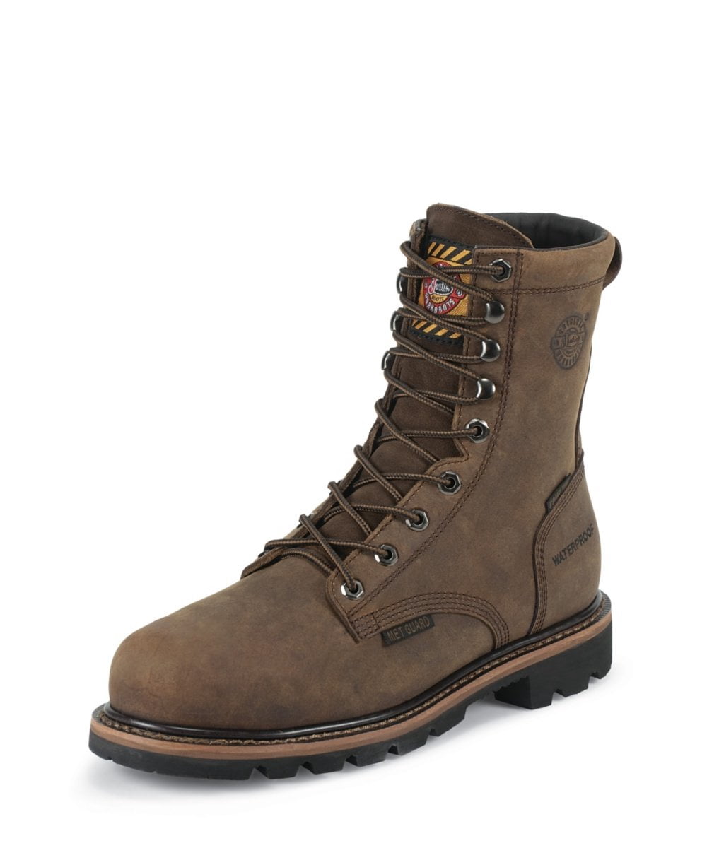 Worker 2 Justin Original Work Men's Wyoming Worker II Waterproof Composition Toe ...