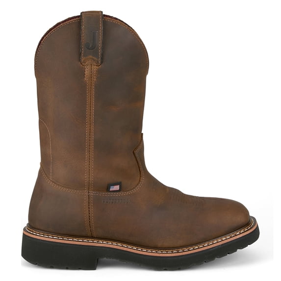Justin Original Workboots Mens Billings 11 Inch Waterproof Soft Toe