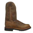 thumbnail image 1 of Justin Men's J-Max Blueprint Bay Gaucho Eh Pull On Work Boot Soft Toe Tan 13 D(M) US, 1 of 7