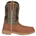 thumbnail image 1 of Justin Men's Bolt Redwood Pull On Soft Work Boot Square Toe Brown 10.5 D(M) US, 1 of 5