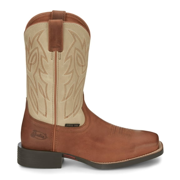 Justin Men's Canter Work Boot Steel Toe - SE4511 10.5 EE US