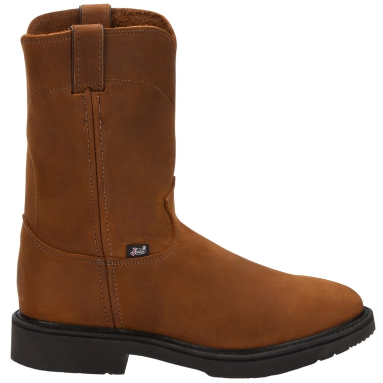 Justin, Men’s 10.5 Pull On Work Boots Justin Men main image 3