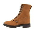 thumbnail image 1 of Justin Original Workboots Mens Conductor 8 Inch Electrical Soft Toe   Work, 1 of 5