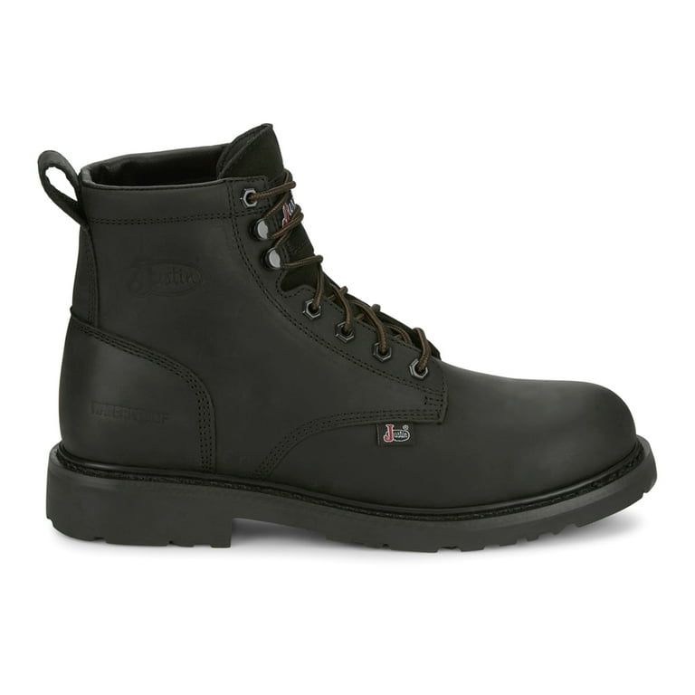 Justin Original Workboots Mens Dayworker 6 Inch Steel Toe