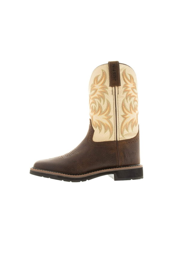 Justin Original Workboots Mens Driller 11 Inch Electrical Soft Toe   Work S