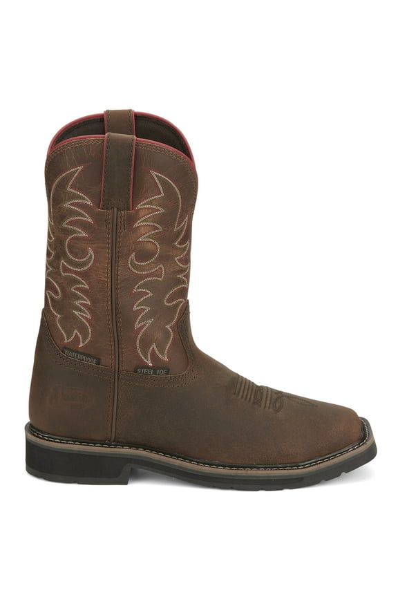 Original Workboots Mens Driller 11 Inch Waterproof Steel Toe
