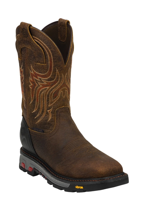 Men's Eh Waterproof Met Guard Work Boot Steel Toe - WK2112 7 D(M) US