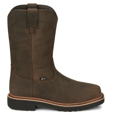 Justin Original Workboots Mens Jmax 11 Inch Slip Resistant Steel Toe