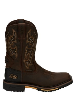 Men's Joist Waterproof Western Work Boot Soft Toe - SE4624 10.5 D(M) US