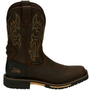 Justin Mens Joist Waterproof Western Work Boot Soft Toe - SE4624 9.5 D(M) US